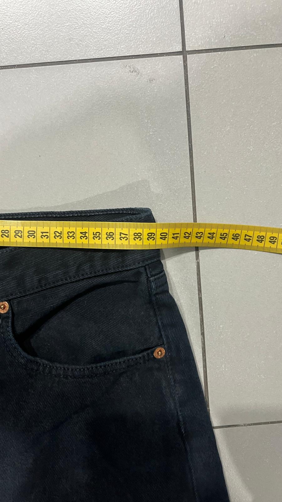 Denim Levis 501 Straight Fit Black NO Label (M)