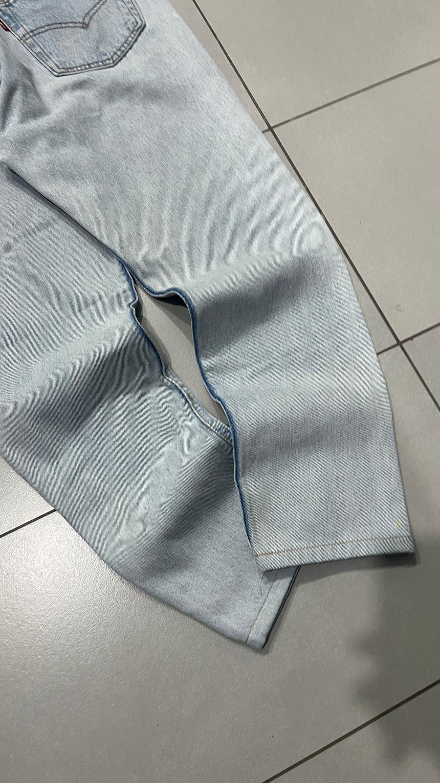Denim Levis 501 SLIM FIT Light Blue (XS)