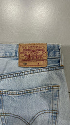 Denim Levis 501 SLIM FIT Light Blue (XS)