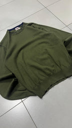 Felpa Girocollo Sun68 Verde Bosco (S)