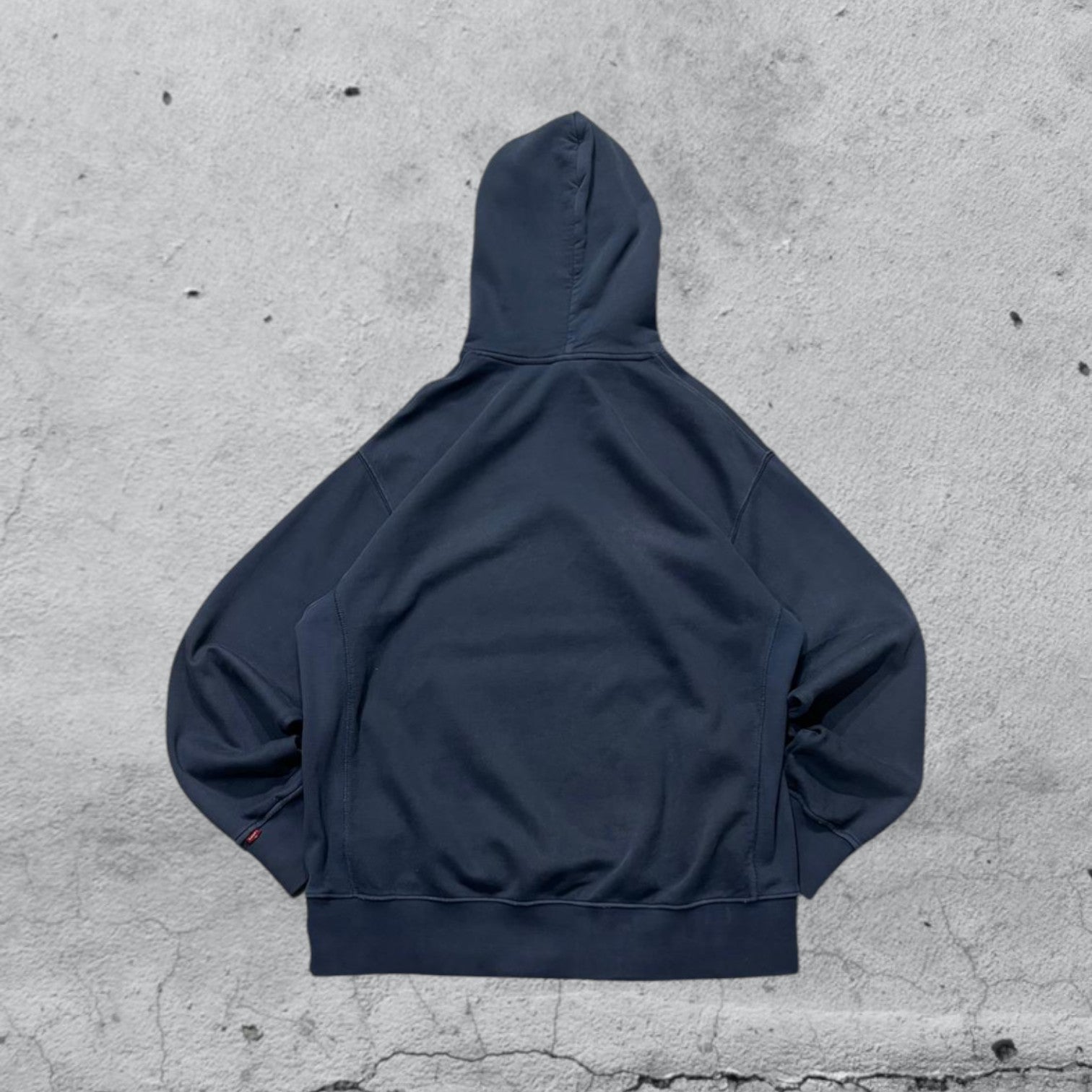 Felpa Levis con Cappuccio Hoodie Logo Ricamato (L)