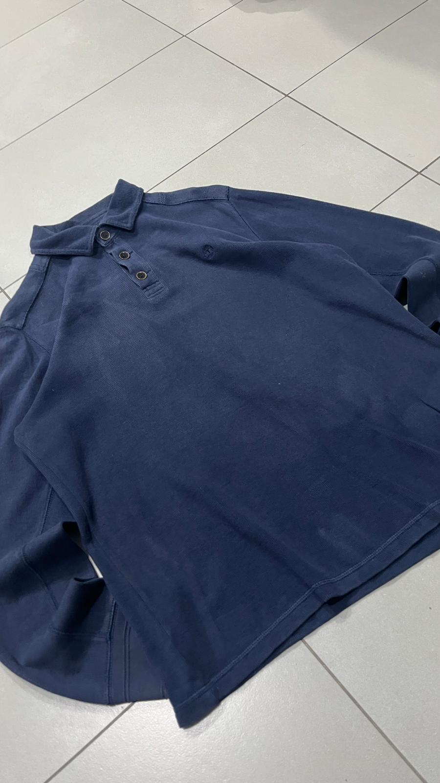 Polo Longsleeve Timberland Blu Scuro (M)