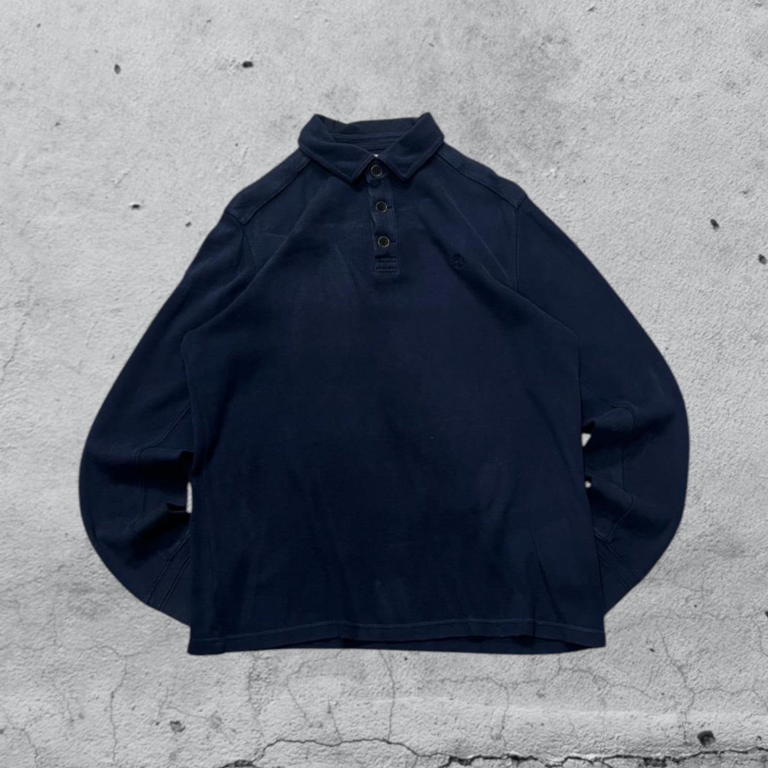 Polo Longsleeve Timberland Blu Scuro (M)