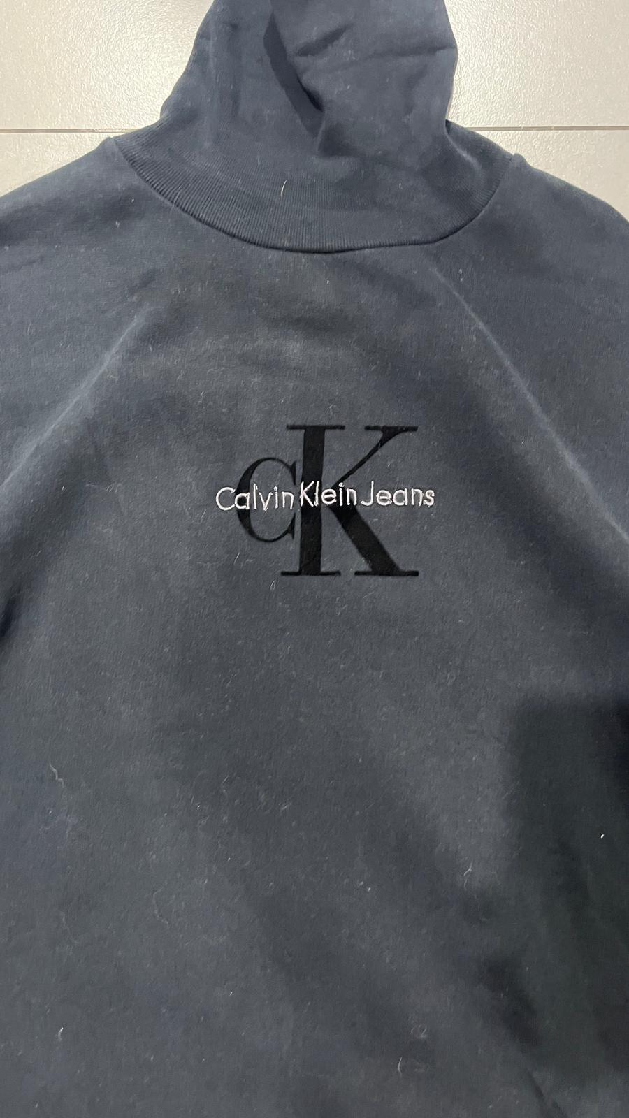Vestito Calvin Klein Collo Alto (M) Logo Ricamato