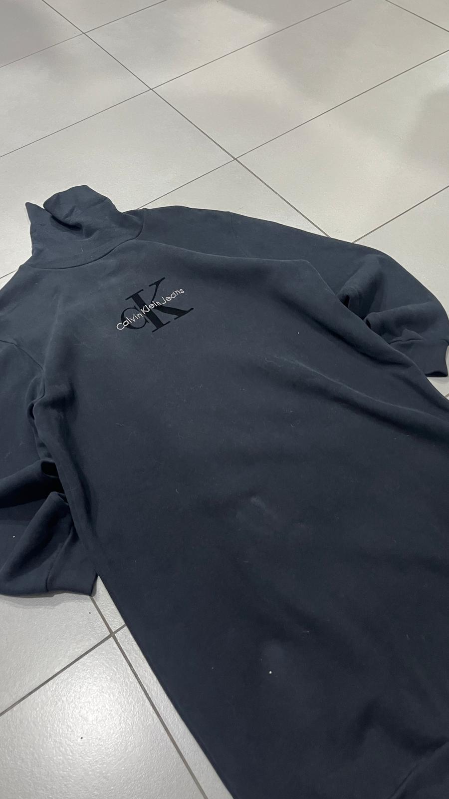 Vestito Calvin Klein Collo Alto (M) Logo Ricamato