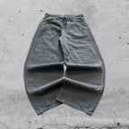 Denim Black Grey Super Baggy Fit (M)