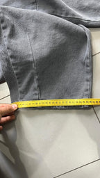 Denim Black Grey Super Baggy Fit (M)