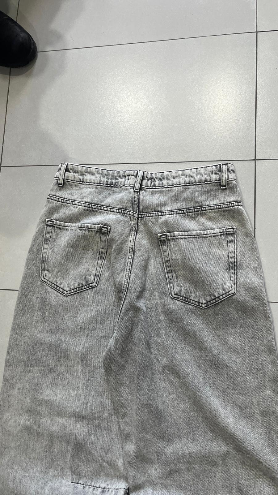 Denim Grey Balloon (M) Super Baggy Fit