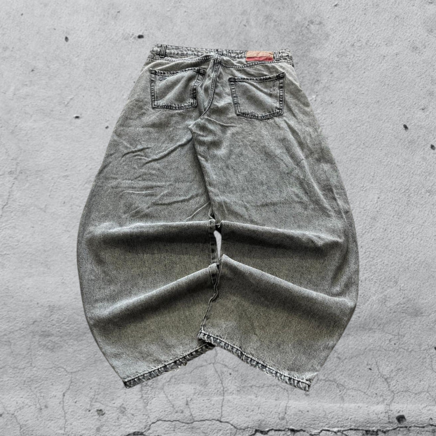 Denim Grey Super Baggy Fit Balloon (XL)