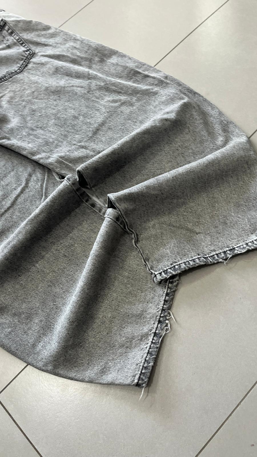 Denim Grey Super Baggy Fit Balloon (XL)