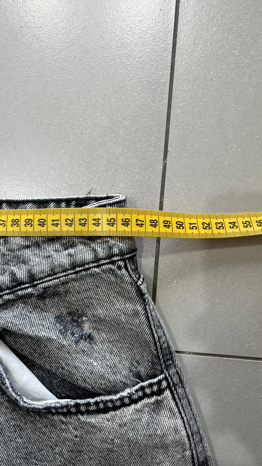 Denim Grey Super Baggy Fit Balloon (XL)