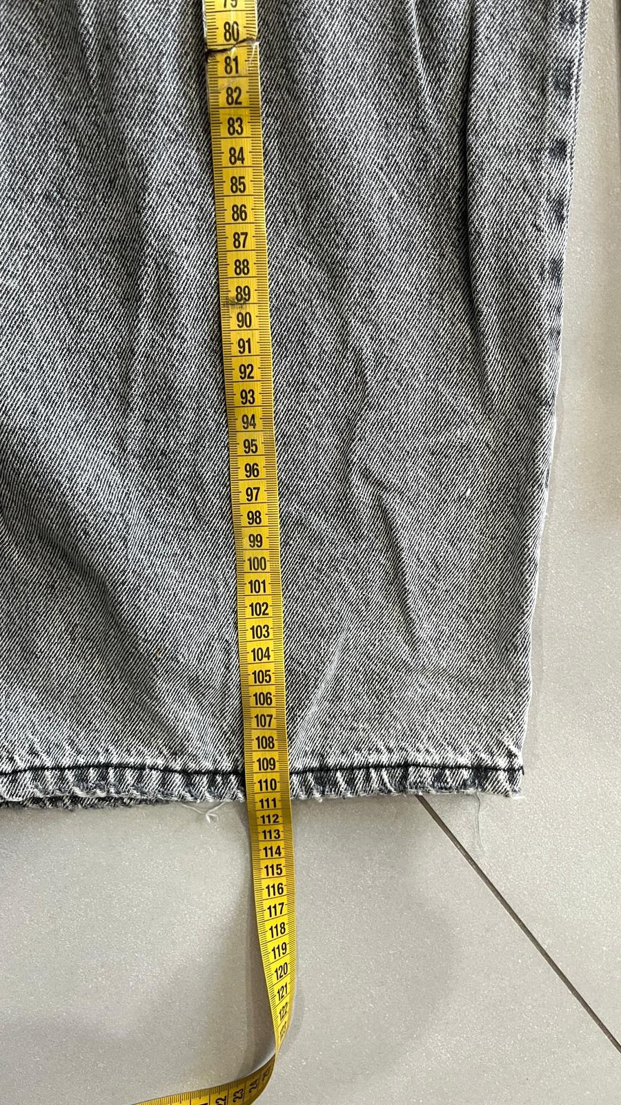 Denim Grey Super Baggy Fit Balloon (XL)