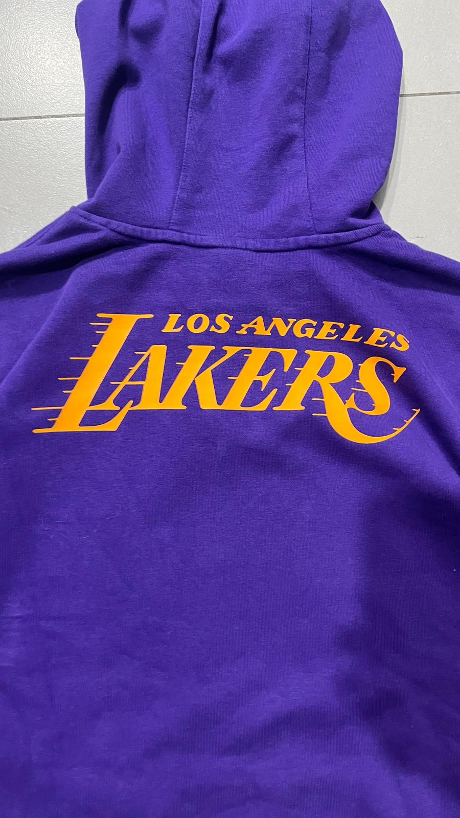 Felpa Los Angeles Lakers Adidas (XL) Viola