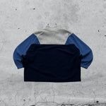 Maglione Pile Lacoste Multicolor 1/4 Zip Vintage Y2K 90s 00s American Style Hip-Hop (XXL)