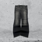 Denim Jeans Washed Lee Bootcut (XL)