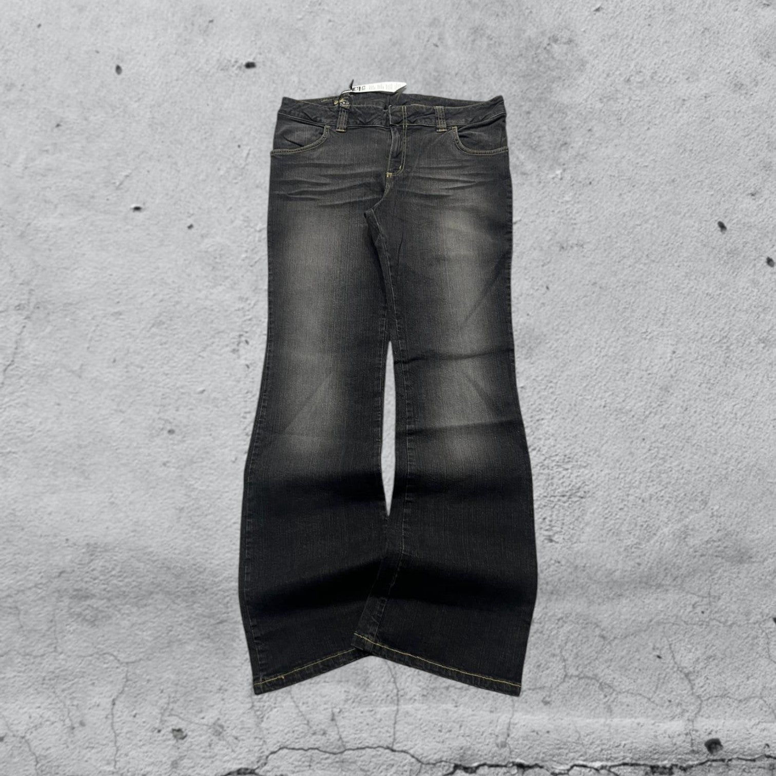 Denim Jeans Washed Lee Bootcut (XL)