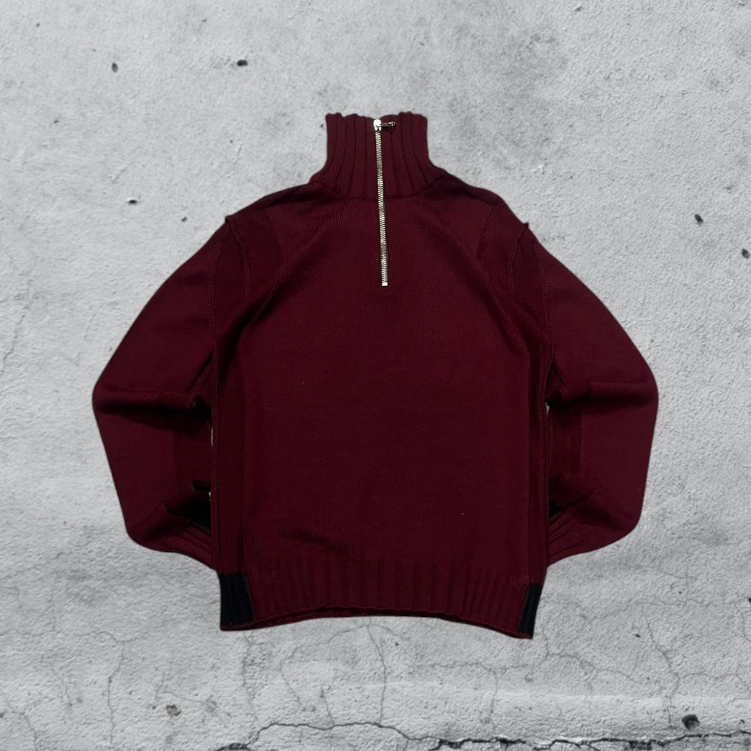 Maglione Lupetto con Zip Primo Emporio Vintage Y2K 90s 00s American Style Hip-Hop (L)