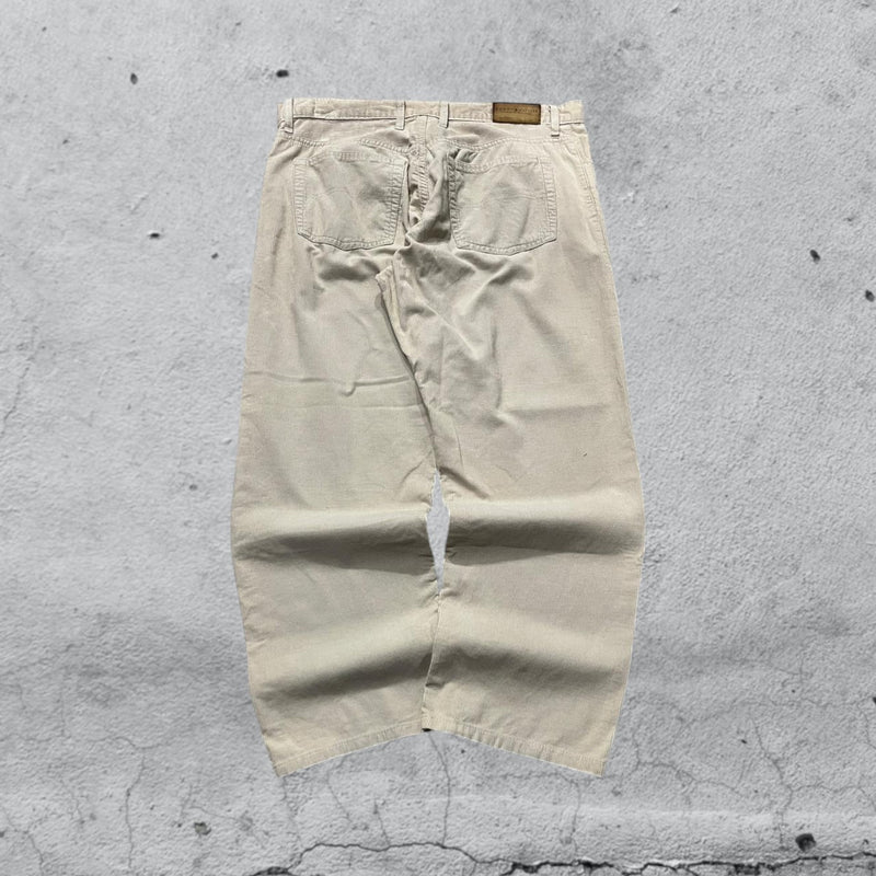 Denim Silk Pants Tommy Hilfiger Baggy Fit Vintage Y2K 90s 00s American Style Hip-Hop (XXL)