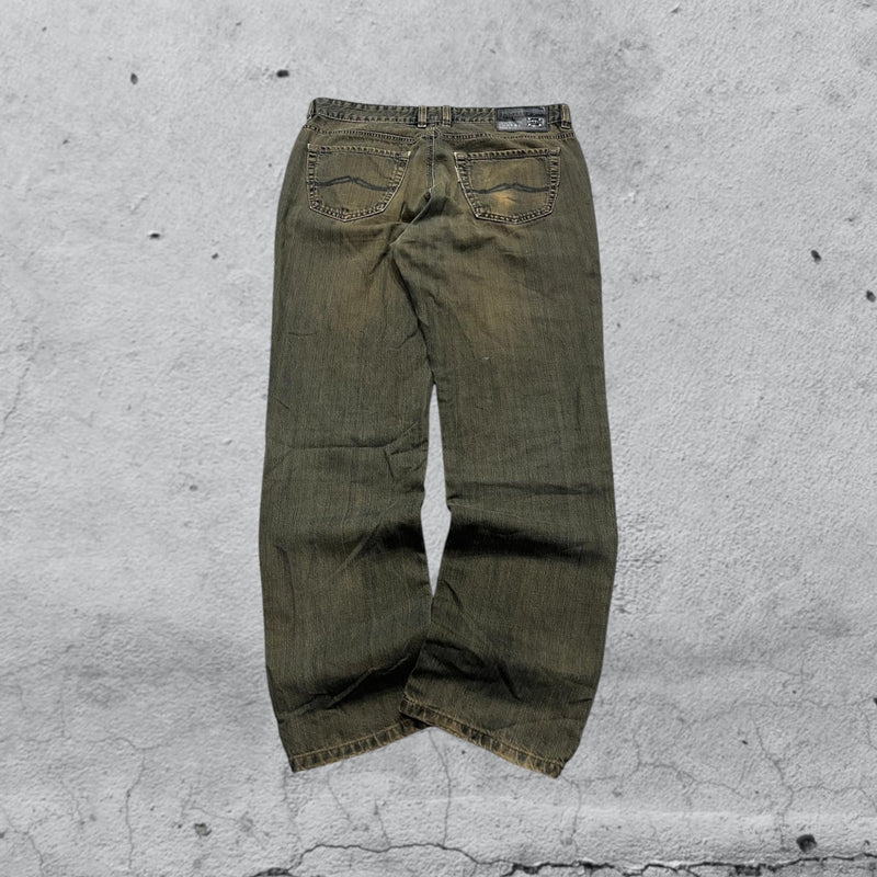 Denim Stone Wash Baggy Fit Vintage Y2K 90s 00s American Style Hip-Hop (XXL)