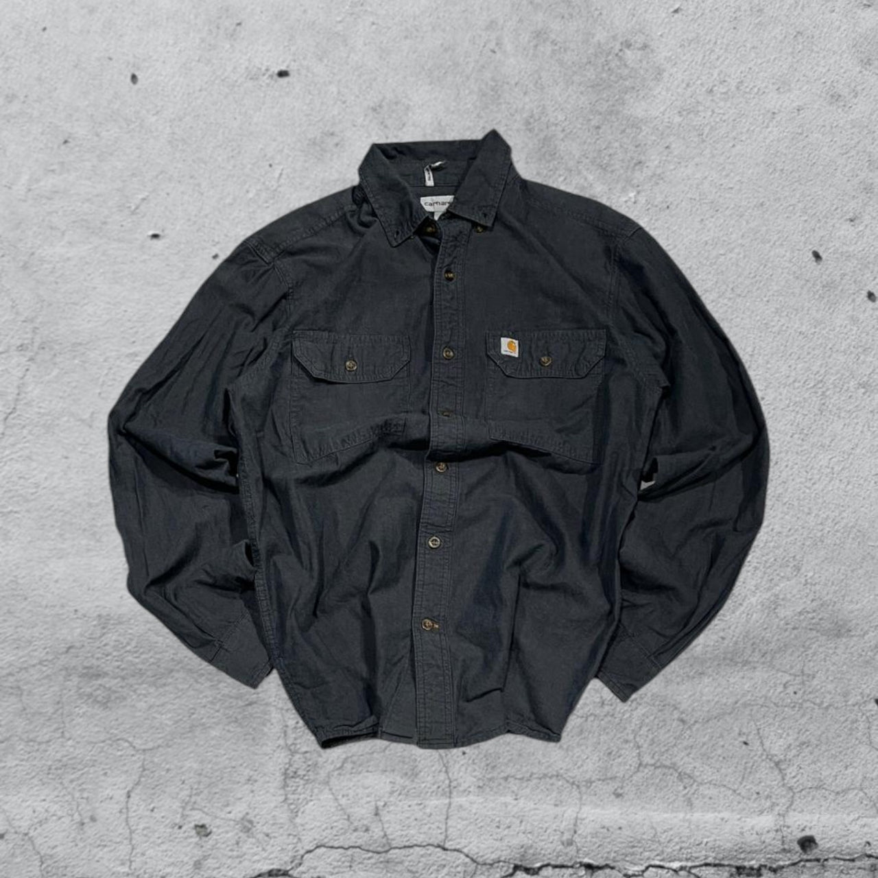 Camicia Carhartt Workwear Vintage Y2K 90s 00s American Style Hip-Hop (M)