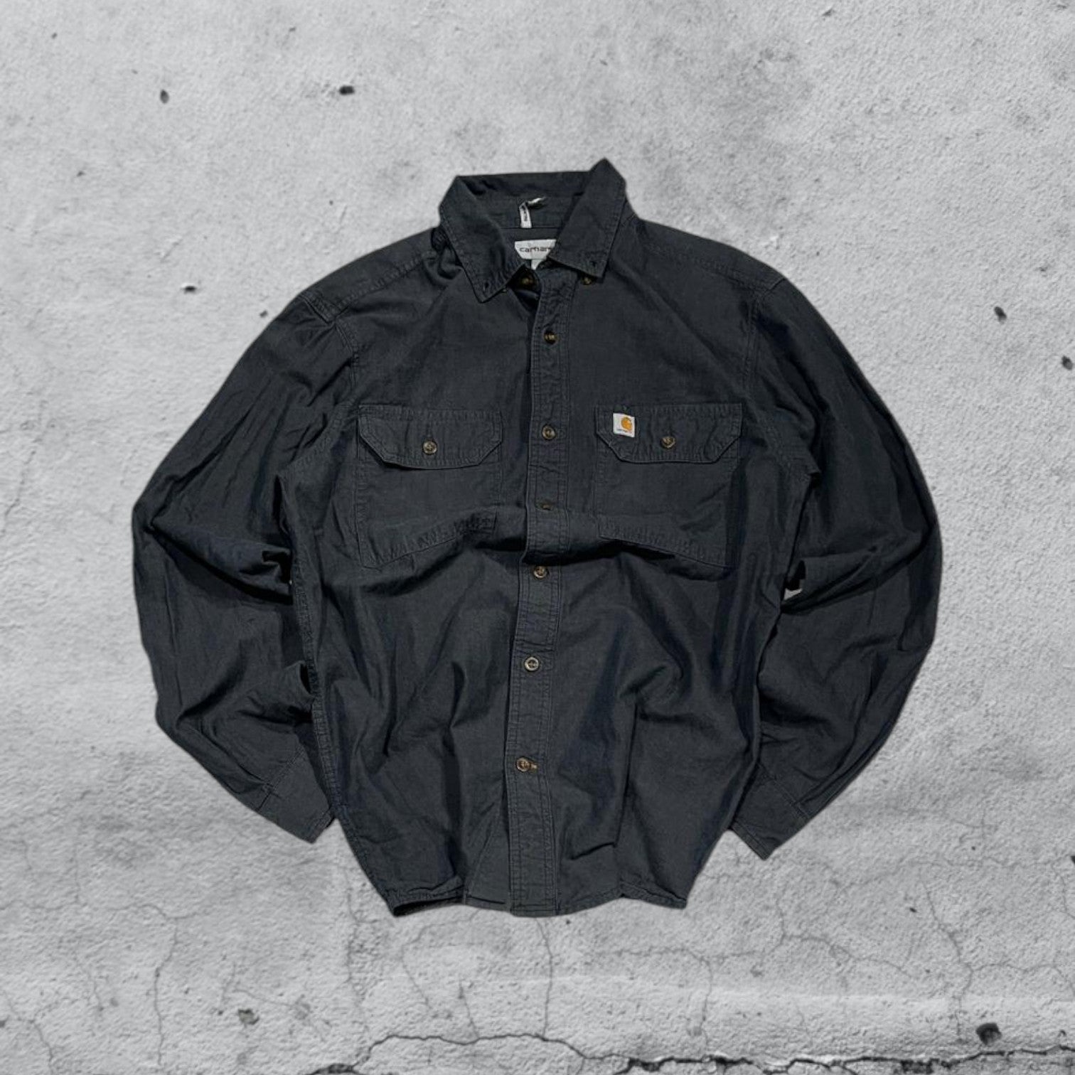 Camicia Carhartt Workwear Vintage Y2K 90s 00s American Style Hip-Hop (M)