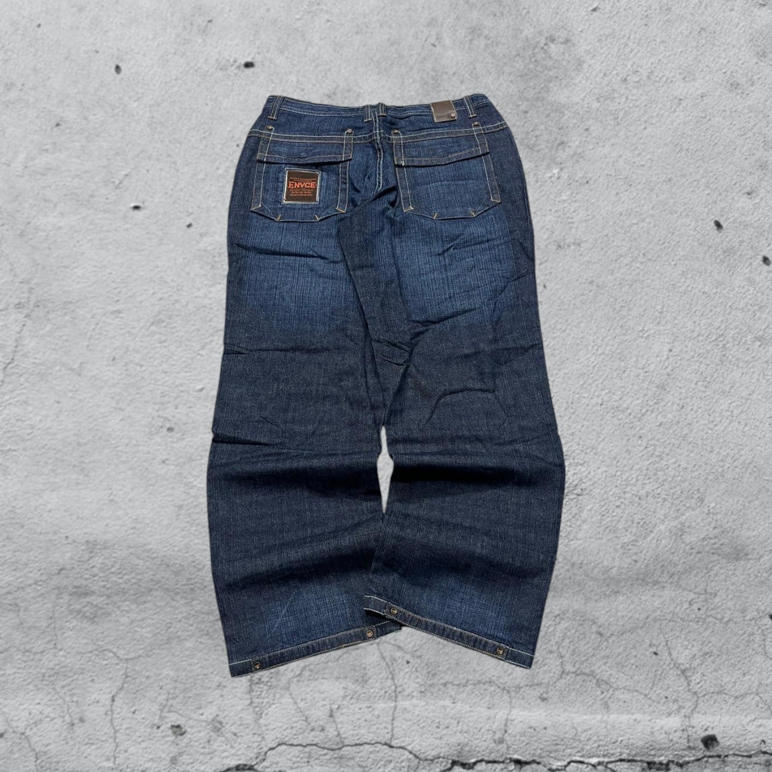 Denim Jeans Enyce Blu Wash Baggy Fit (XXL)