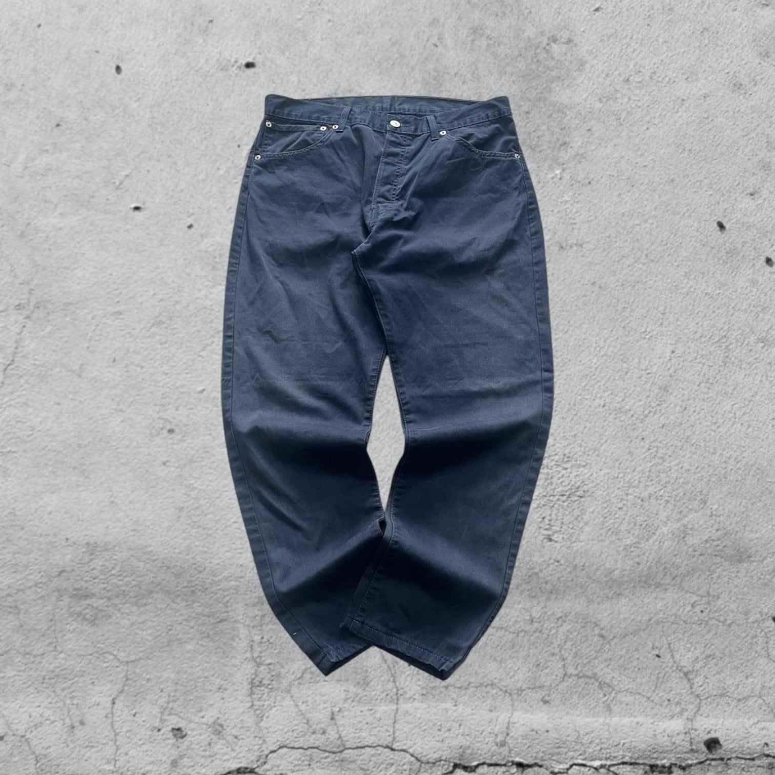 Denim Levis Blu Scuro 551 W36 (XL)