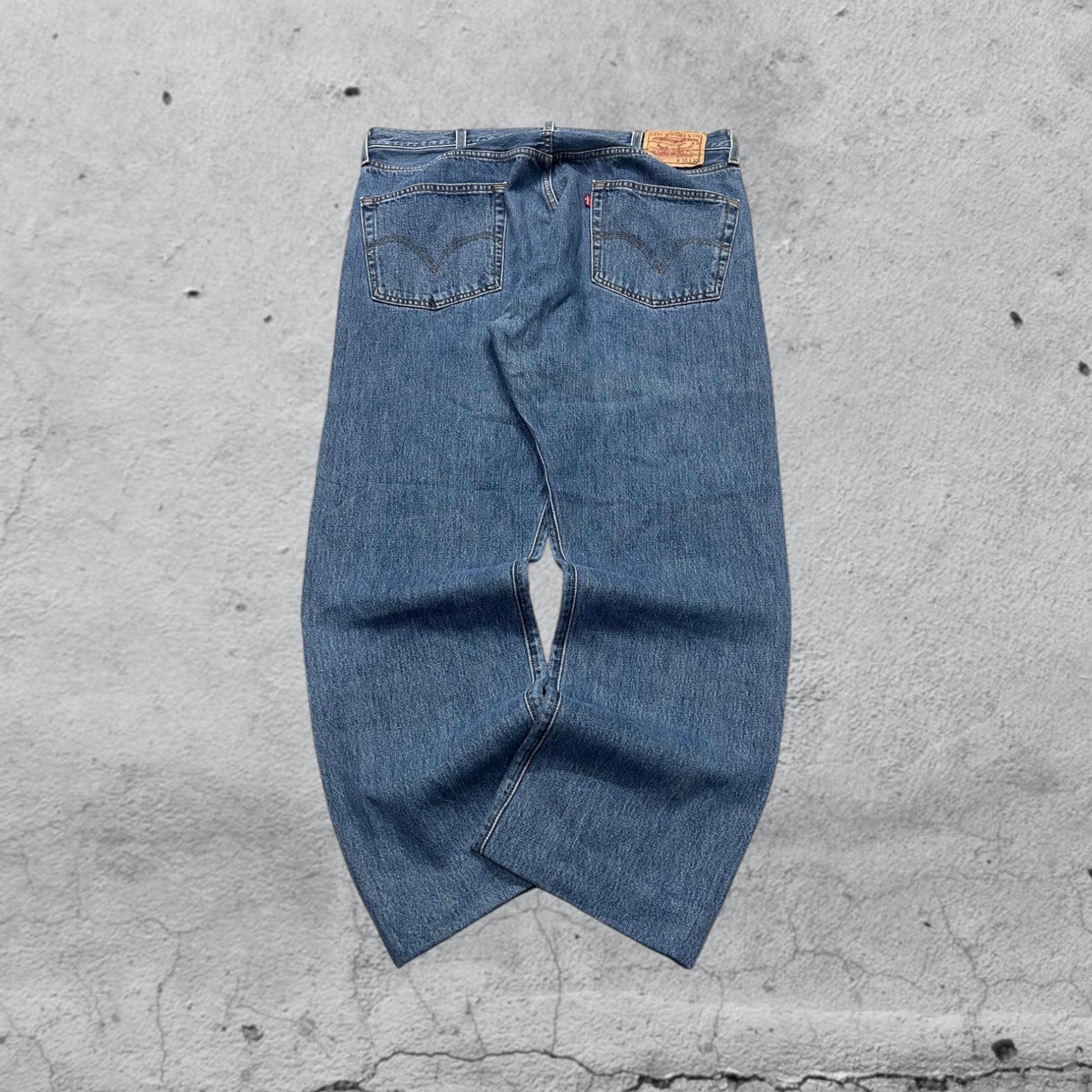 Denim Levis 501 Straight Fit W38 L32 (XXL)