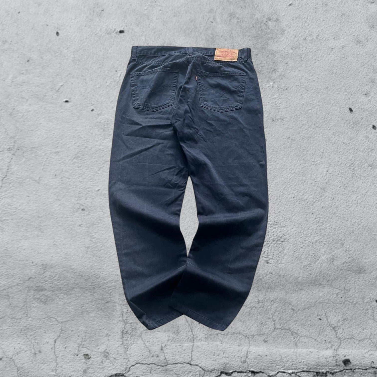 Denim Levis Blu Scuro 551 W36 (XL)