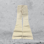 Cotton Denim Pants Embroidered Miss Sixty Baggy Fit Vintage Y2K 90s 00s Hip-Hop (XXS)