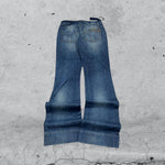 Denim Jeans Miss Sixty Bootcut Vintage Y2K 90s 00s American Style Hip-Hop (XXS)