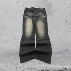 Denim Washed Lee Jeans Baggy Fit (M)