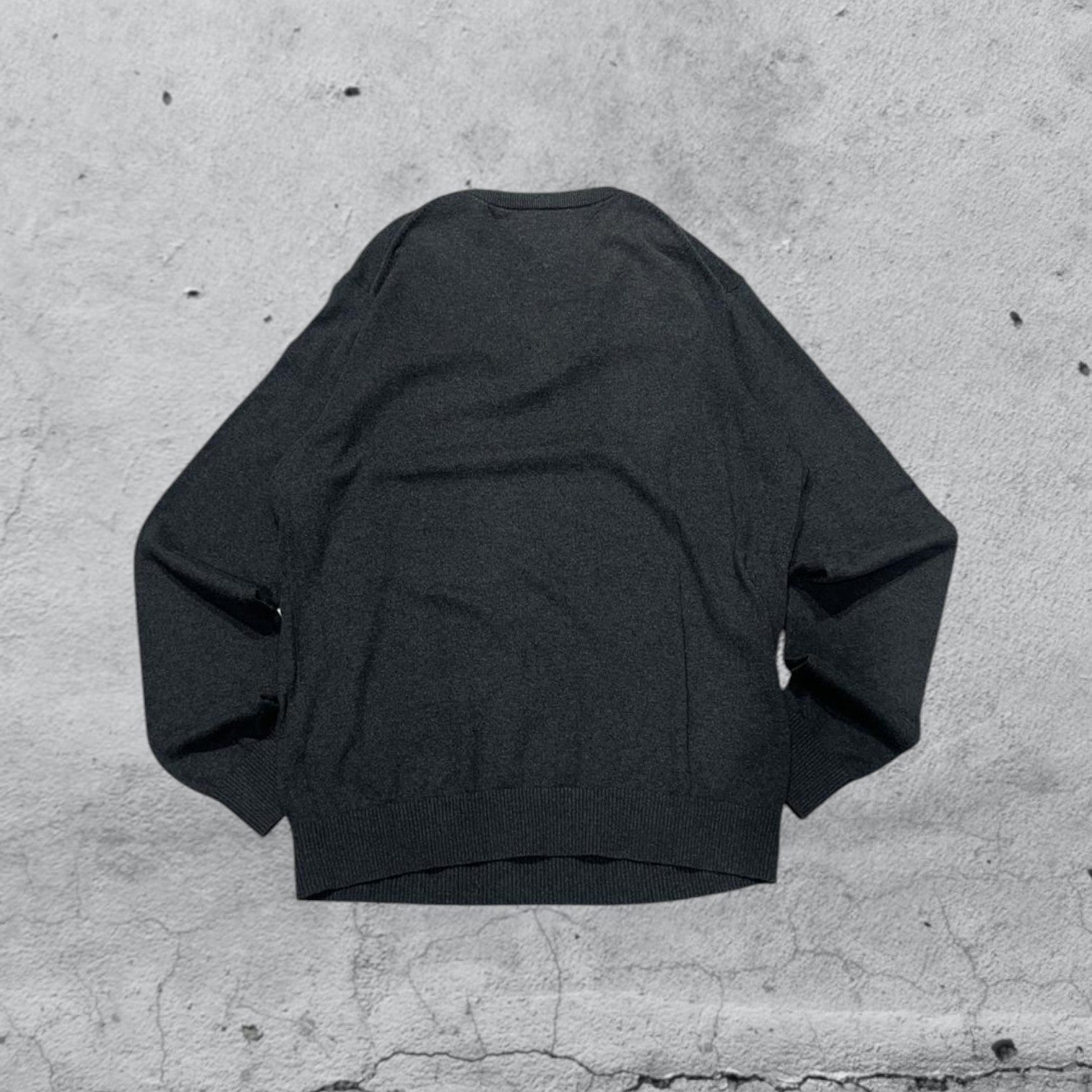 Maglione Tommy Hilfiger Sweater Scollo a V Vintage Y2K 90s 00s American Style Hip-Hop (L)