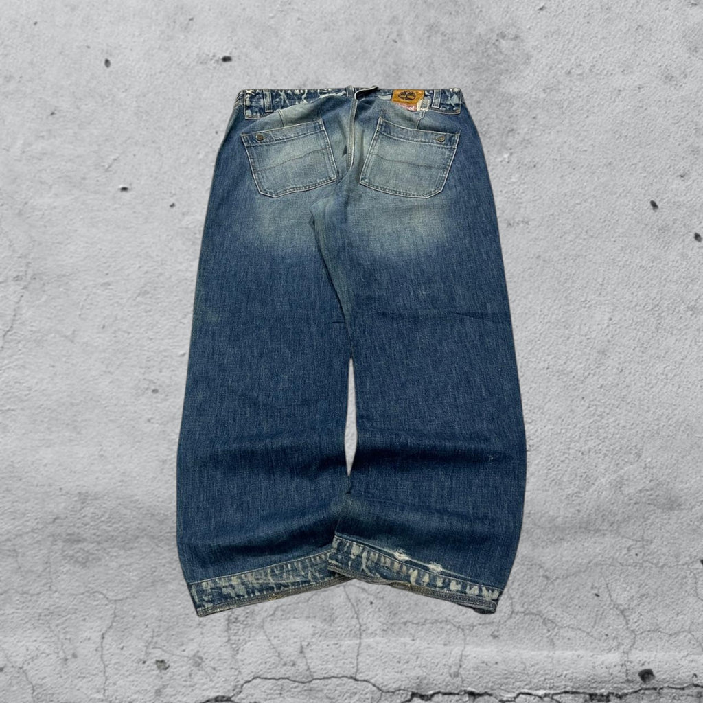 Jeans Denim Washed Baggy Fit Timberland  (XXL)