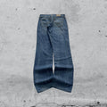 Denim Low Waist Levis 570 Straight Fit  (XS)