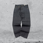 Raw Denim Jeans Evisu Blue Dragon Baggy Fit (M)
