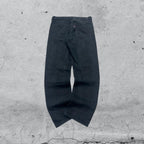 Denim Levis 501 Straight Fit Black NO Label (M)