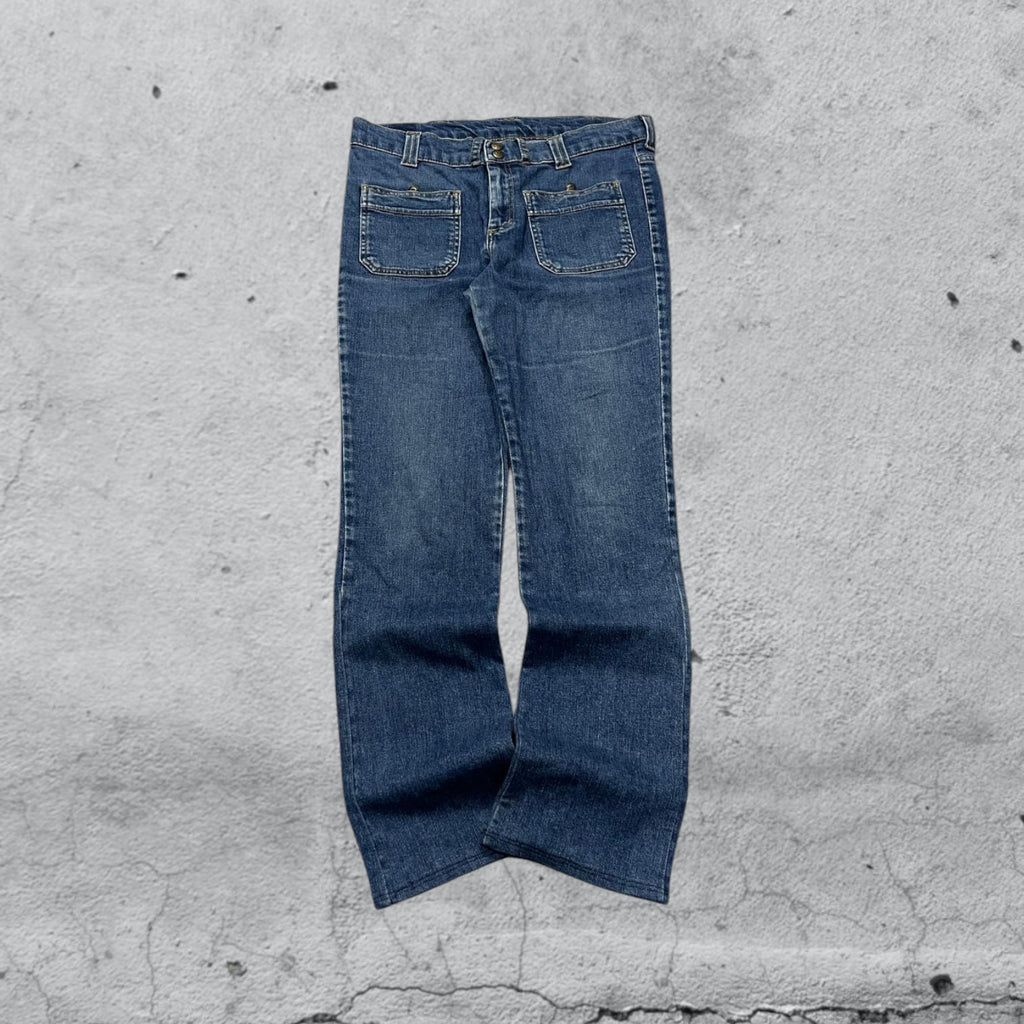 Denim Lee Jeans Blu Bootcut  (M)
