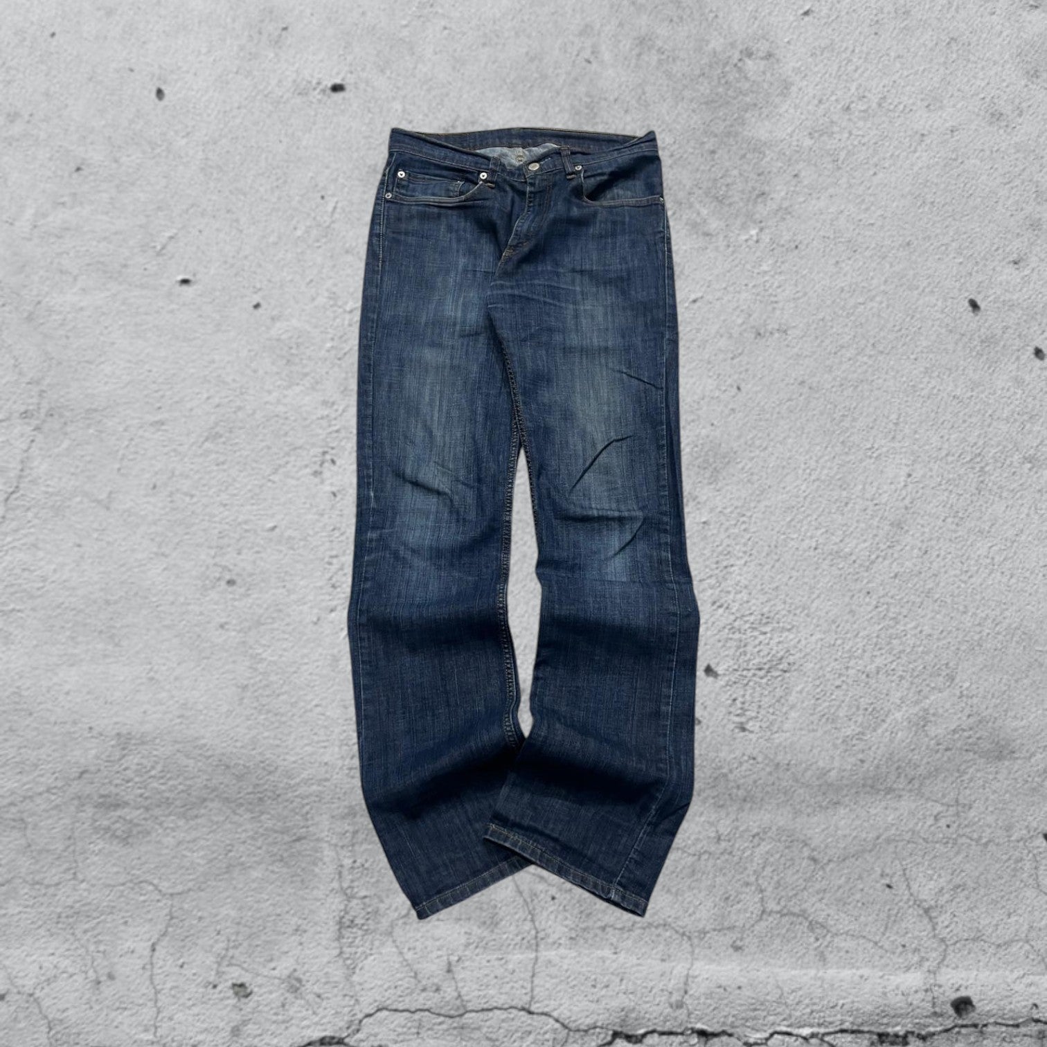 Denim Levis Straight Fit Blu (M)