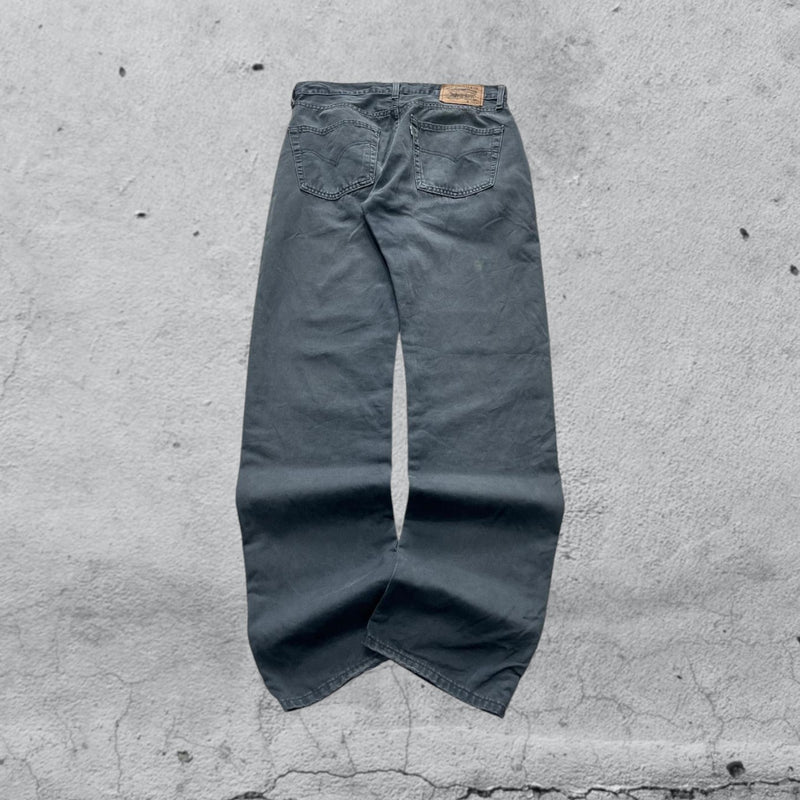 Denim Levis 551  Straight Fit Vintage Y2K 90s 00s American Style Hip-Hop (M)