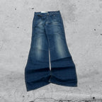 Denim Jeans Baggy Fit Washed  (XS)