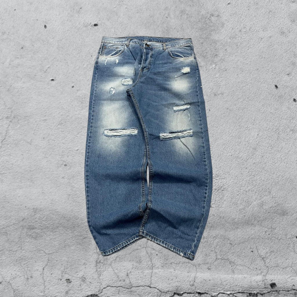 Denim Jeans Baggy Fit Washed (M)