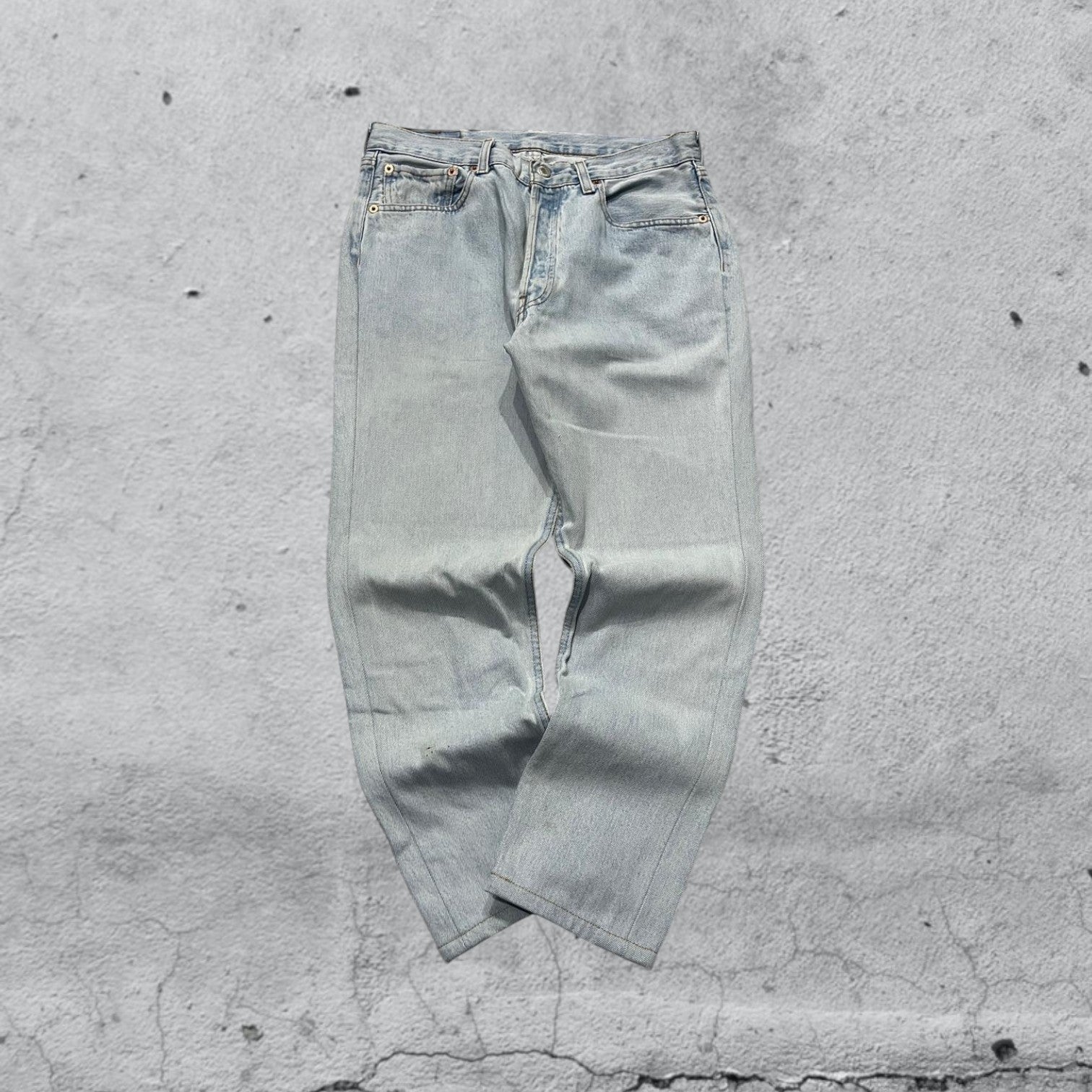 Denim Levis 501 SLIM FIT Light Blue (XS)