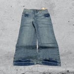 Denim Washed Pinocchietto 3/4 Vintage Y2K 90s 00s American Style Hip-Hop (XS)