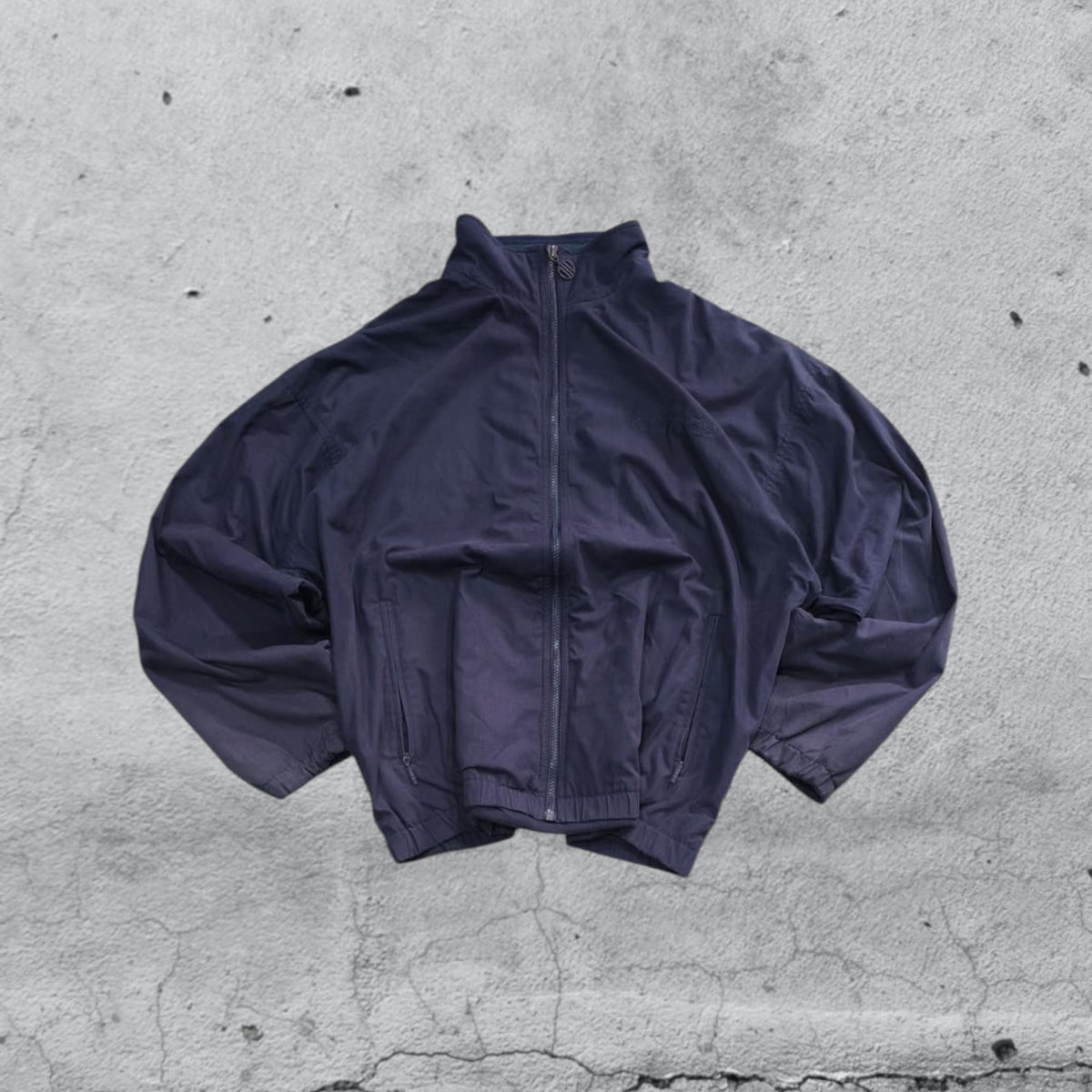 Felpa con Zip Adidas Grey Label Vintage Y2K 90s 00s American Style Hip-Hop (L)