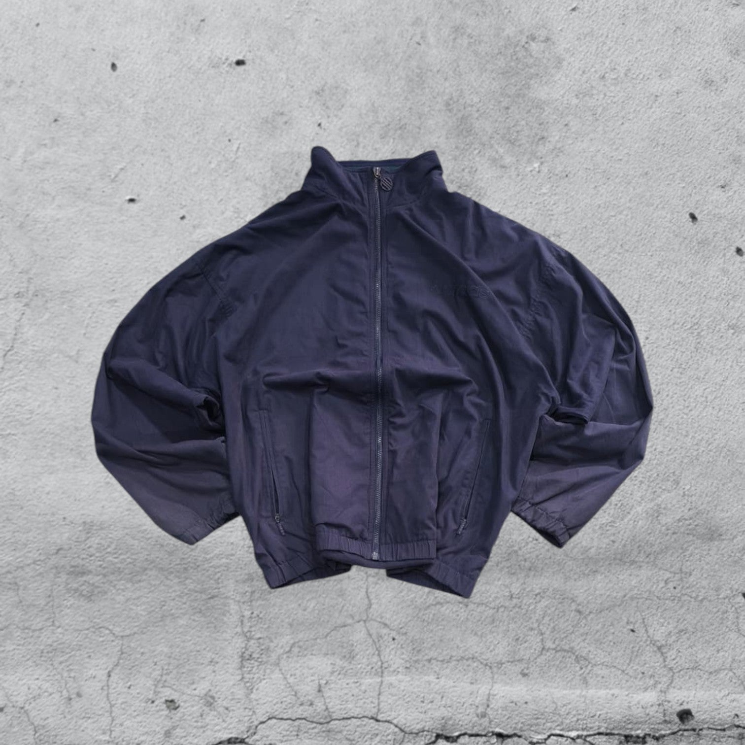 Felpa con Zip Adidas Grey Label Vintage Y2K 90s 00s American Style Hip-Hop (L)