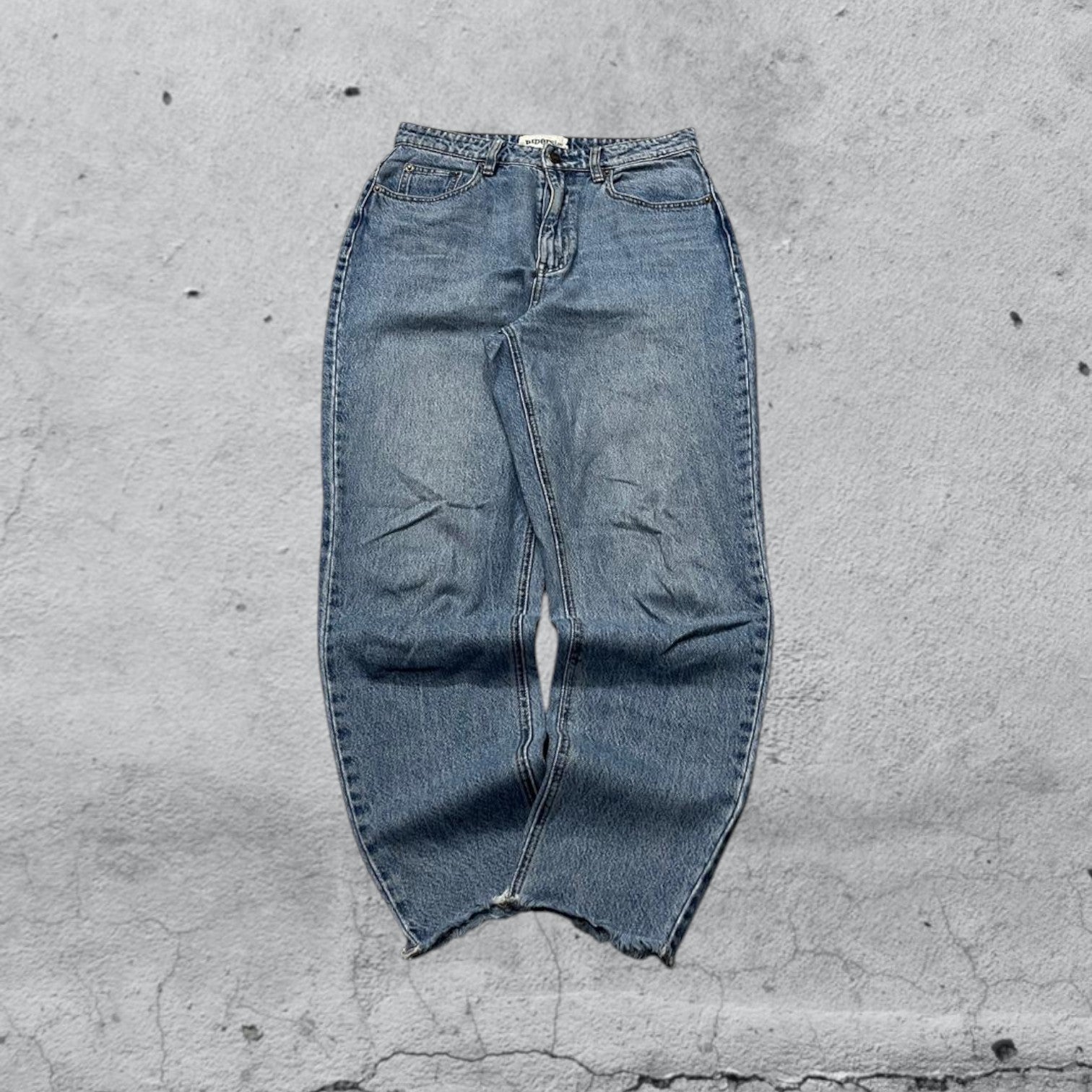 Denim Lee Riders Balloon Vintage Y2K 90s 00s American Style Hip-Hop (XS)