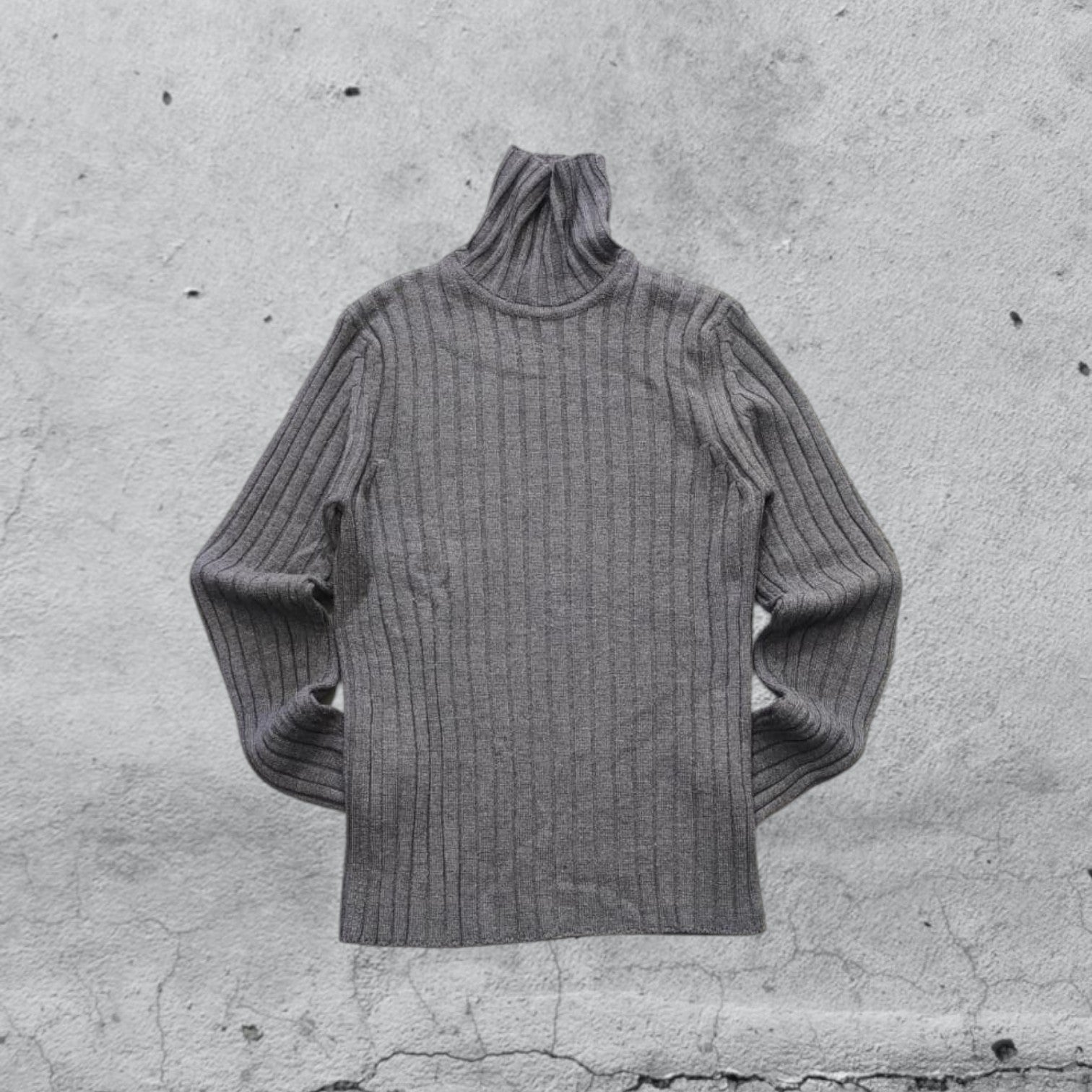 Maglione Lupetto Rifle Collo Alto Vintage Y2K 90s 00s American Style Hip-Hop (XS)