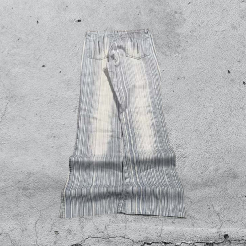 Denim Jeans Washed Baggy Fit Vintage Y2K 90s 00s American Style Hip-Hop (XXS)