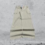 Cotton Cargo Pants Beige Baggy Fit  (M)
